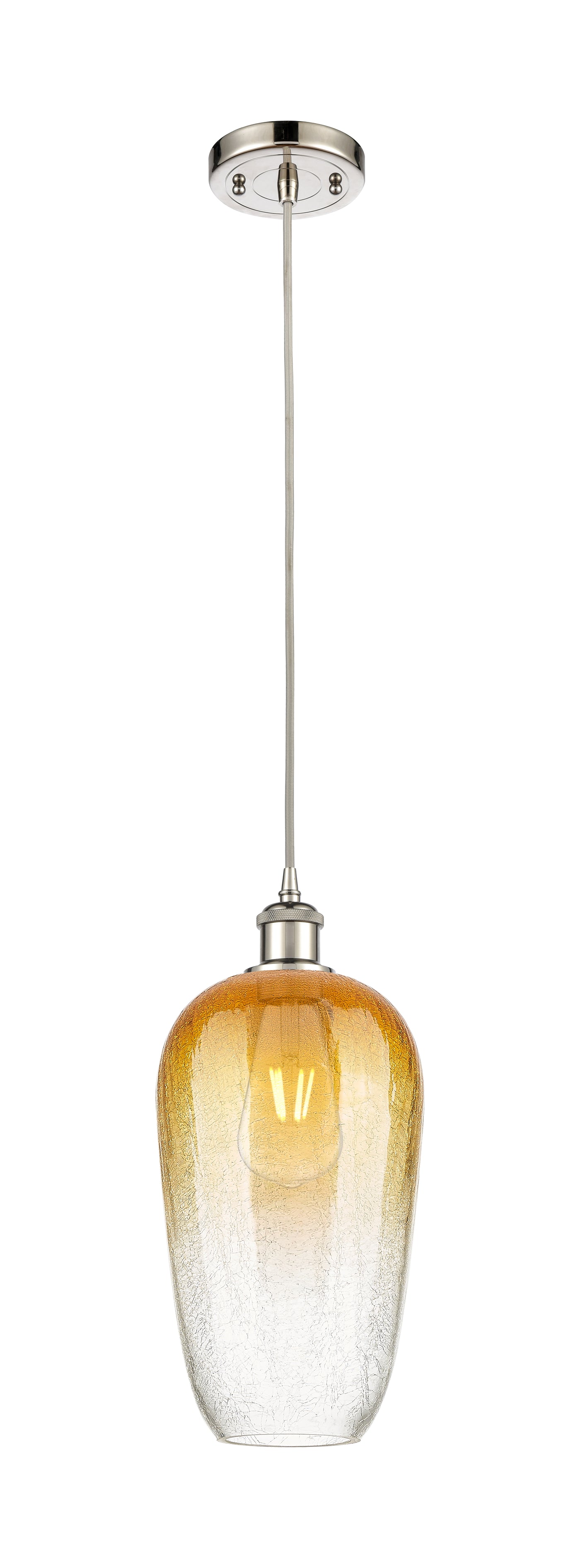 Ballston Mini Pendant Antique Brass 7 Inch