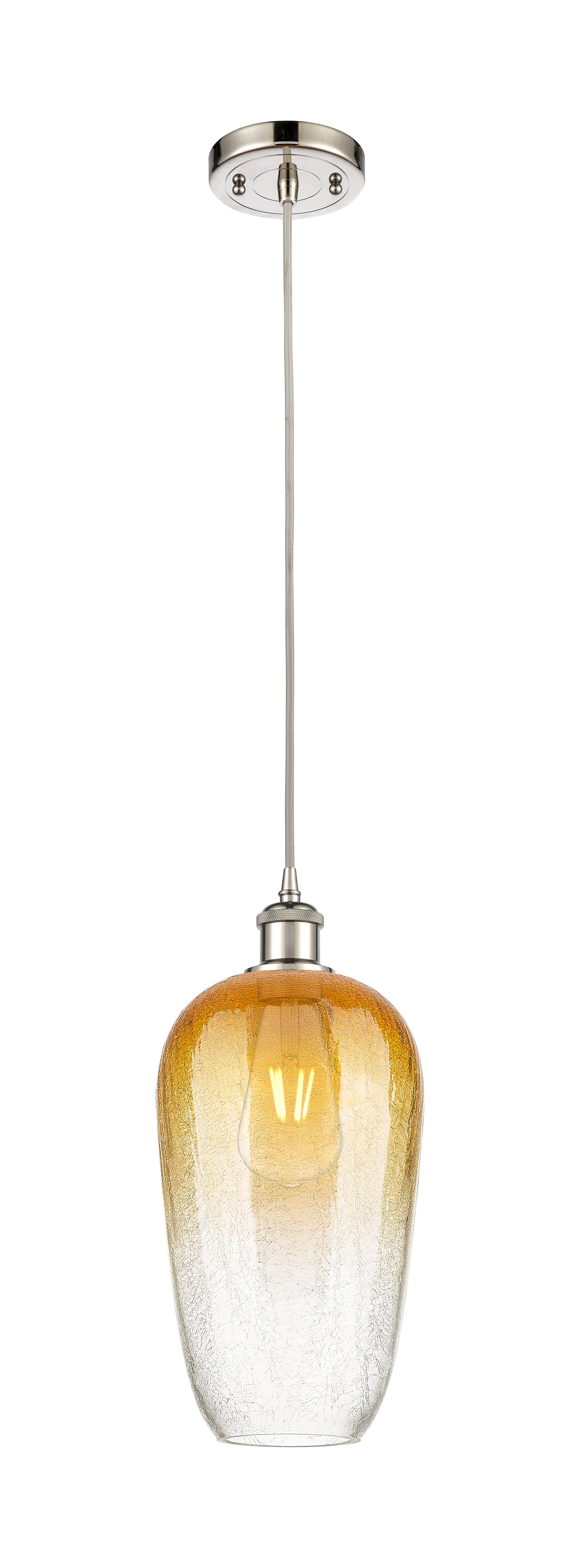 Ballston Mini Pendant Antique Brass 7 Inch