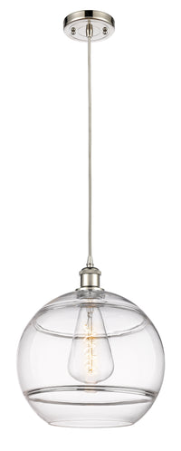 Ballston Mini Pendant Antique Brass Glass