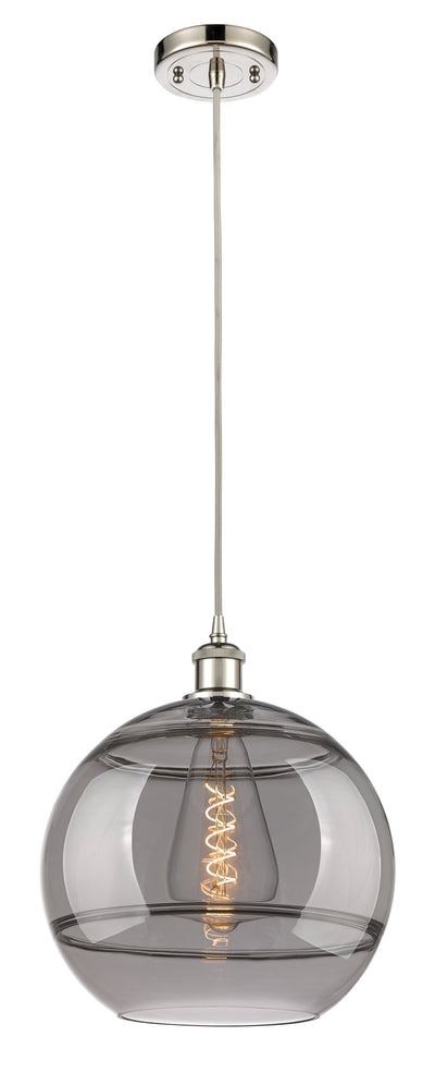 Ballston Mini Pendant Antique Brass Glass