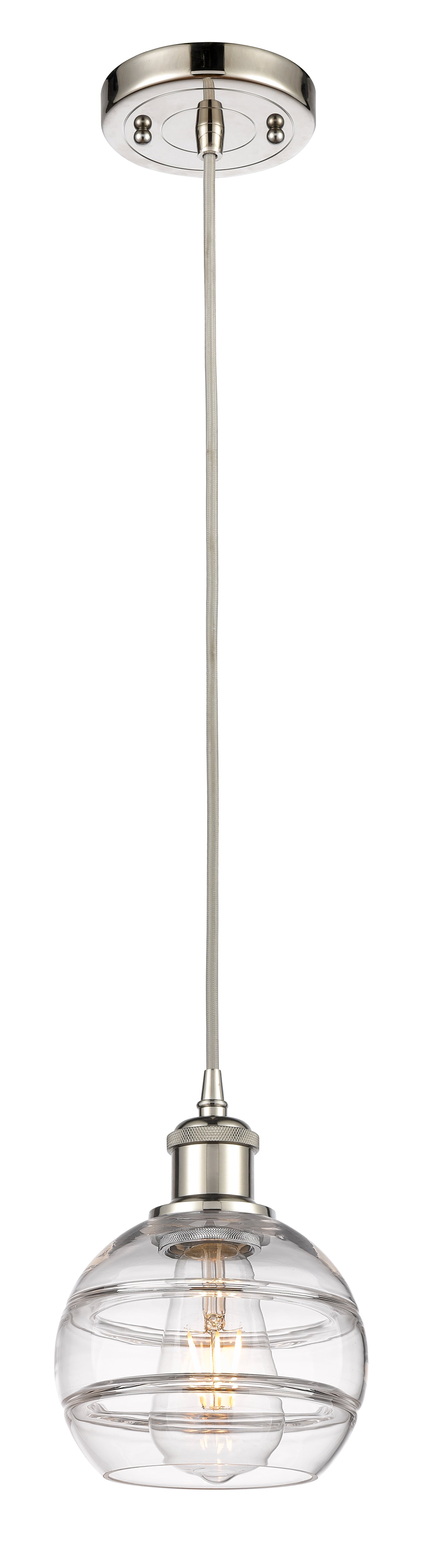 Ballston Mini Pendant Antique Brass Finish