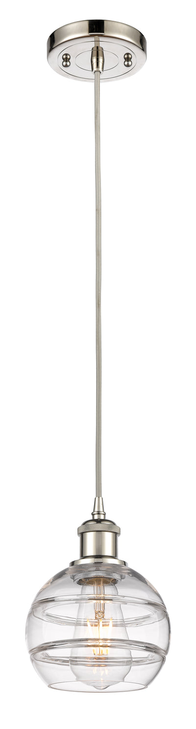 Ballston Mini Pendant Antique Brass Finish