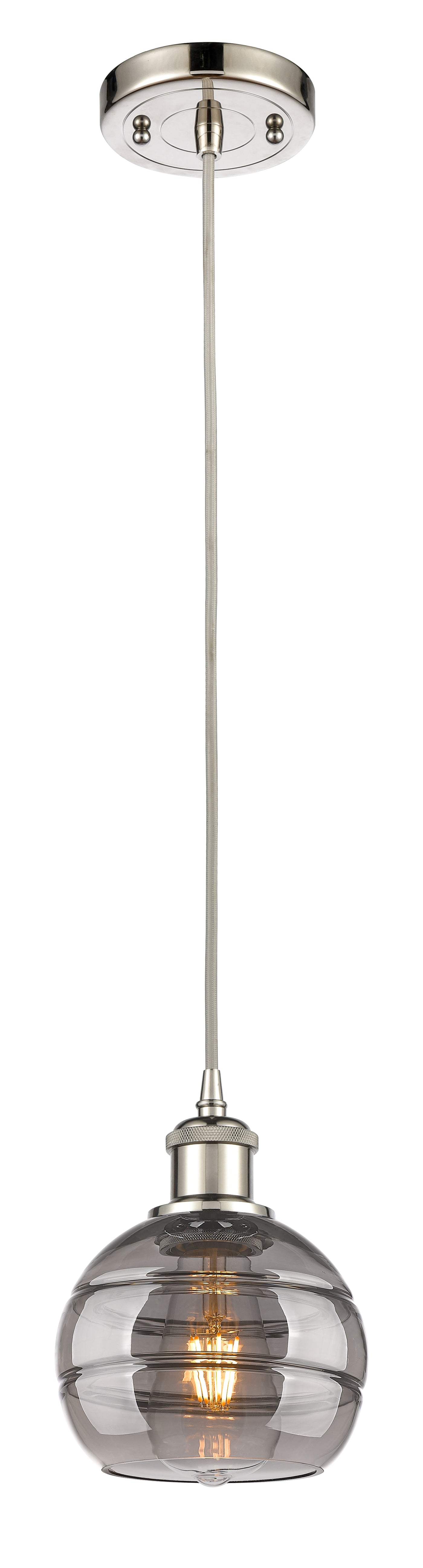 Ballston Mini Pendant Antique Brass Finish