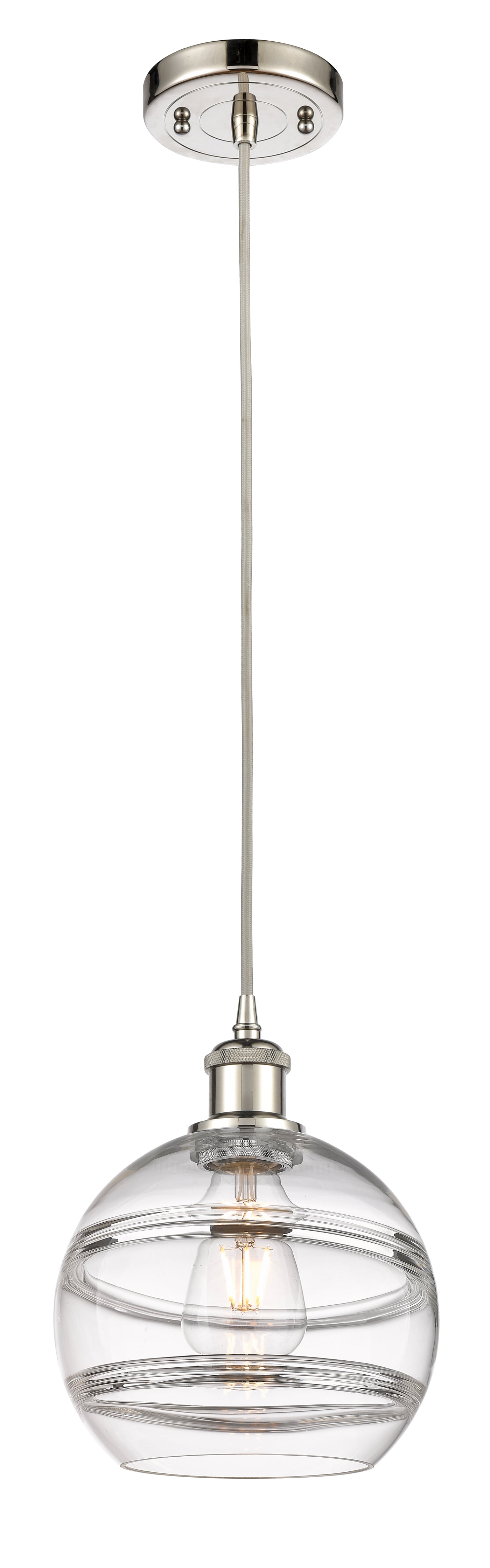 Ballston Mini Pendant Antique Brass Finish