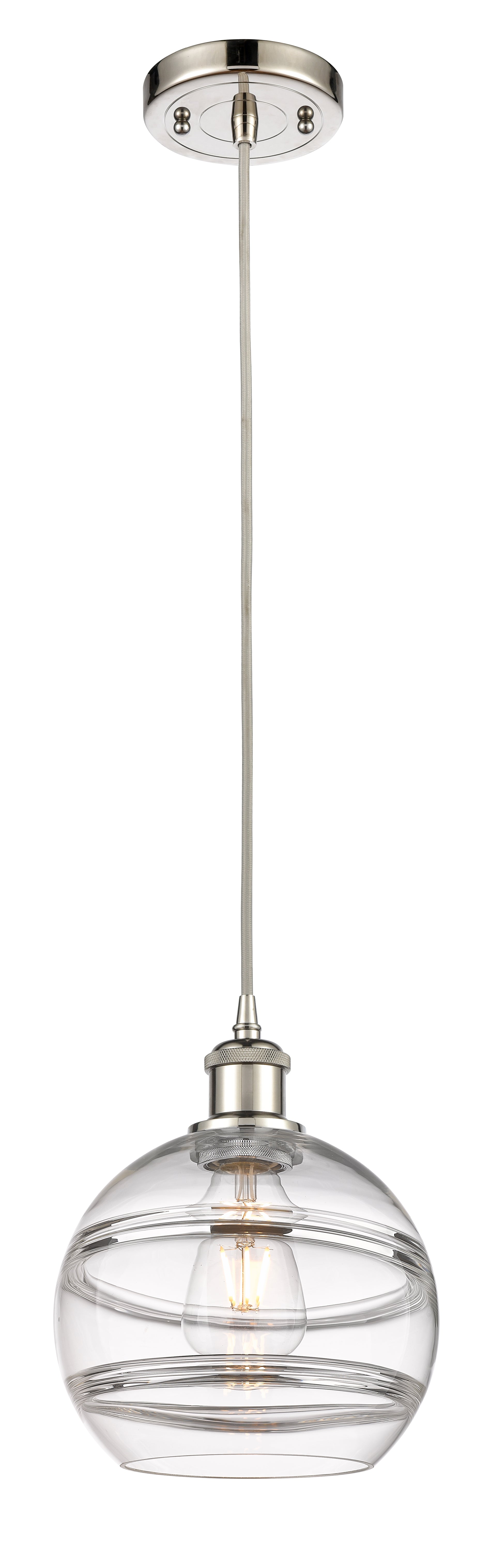Ballston Mini Pendant Antique Brass Finish