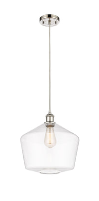 Ballston Mini Pendant Antique Brass 12 Inch