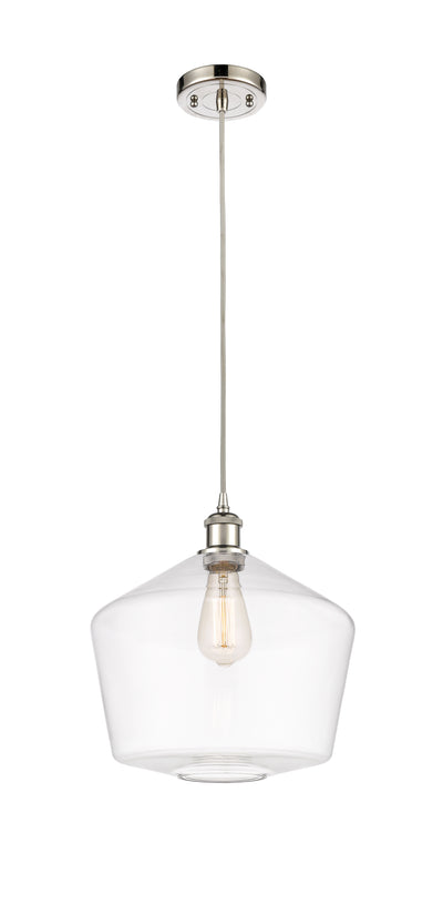 Ballston Mini Pendant Antique Brass 12 Inch