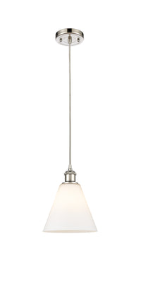 Ballston Mini Pendant Antique Brass Glass