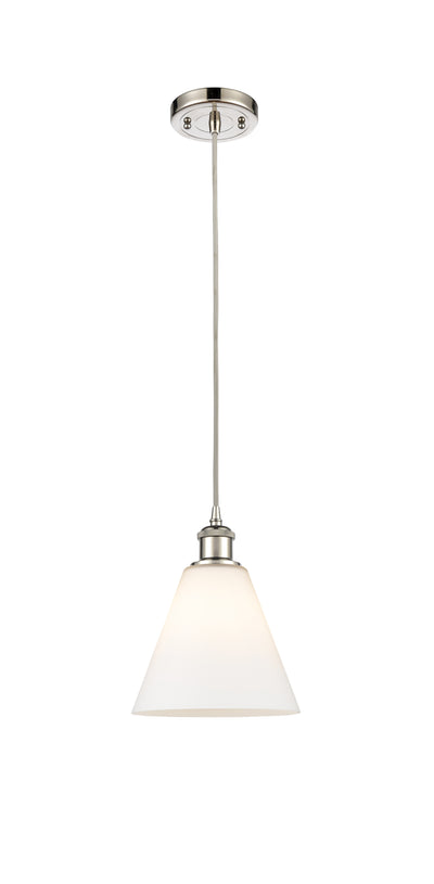Ballston Mini Pendant 8 Inch Antique Brass