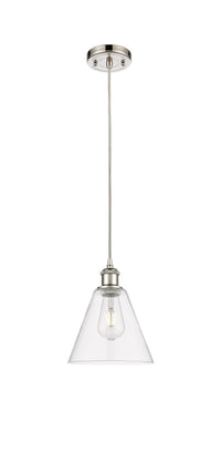Ballston Mini Pendant Antique Brass Glass