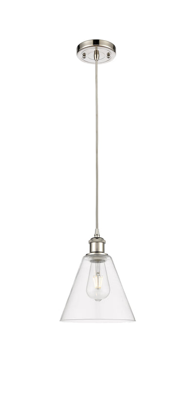 Ballston Mini Pendant Antique Brass Glass