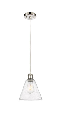 Ballston Mini Pendant Antique Brass Glass