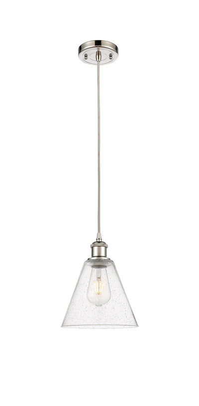 Ballston Mini Pendant Antique Brass Glass