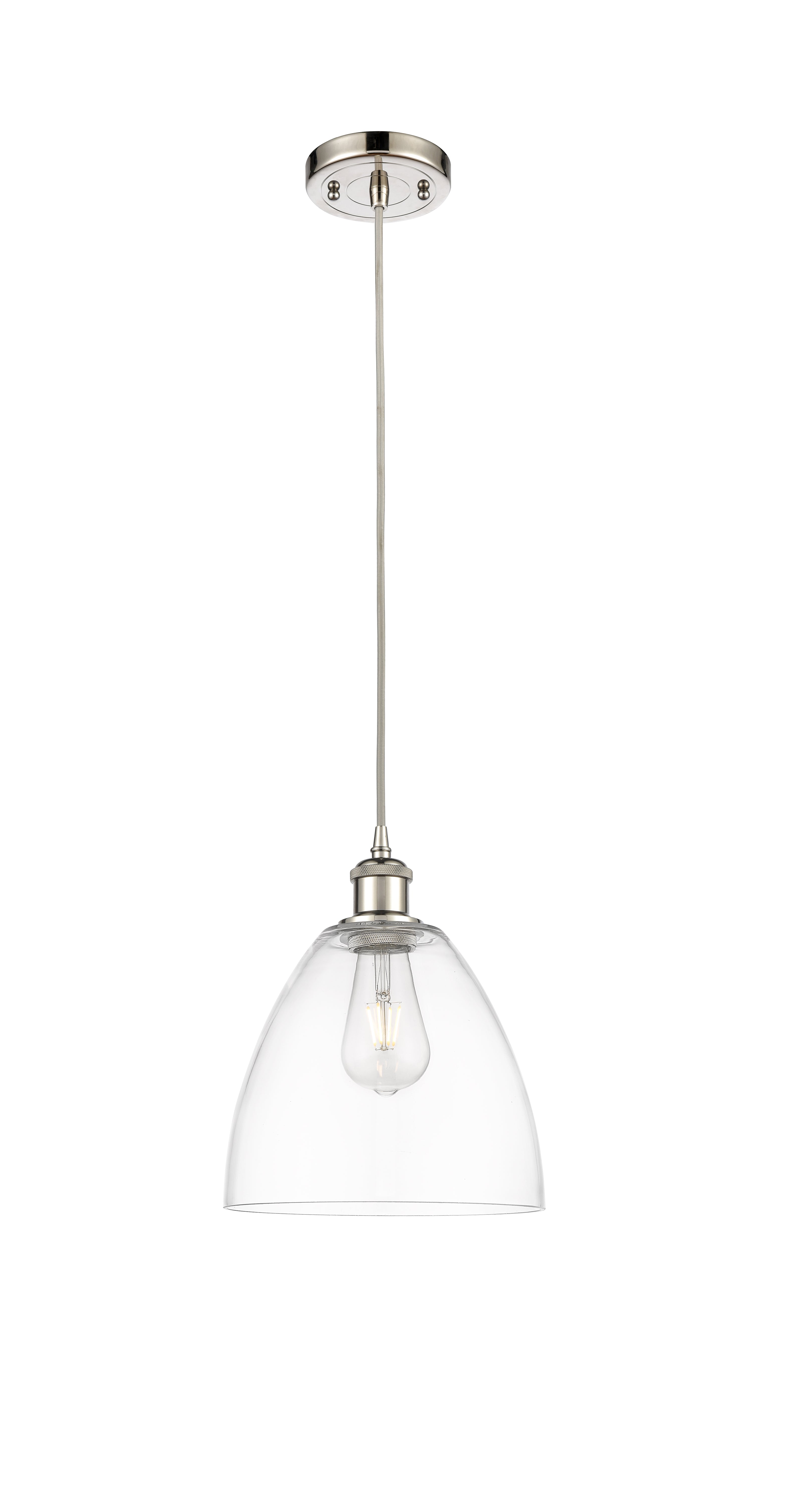 Ballston Mini Pendant Antique Brass Finish