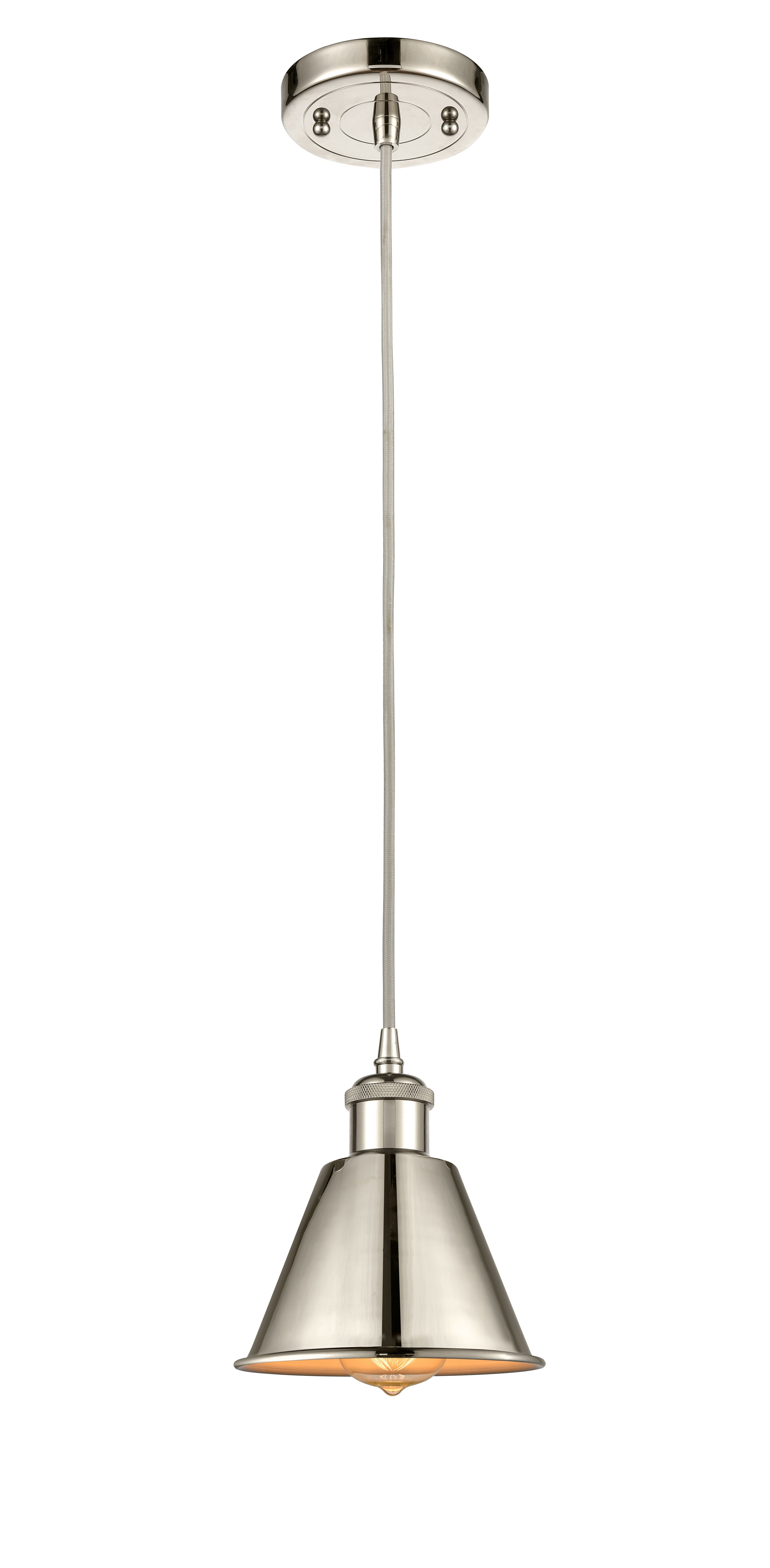 Ballston Mini Pendant Antique Brass Finish