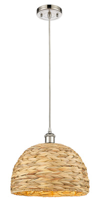 Ballston Mini Pendant Antique Brass 12 Inch