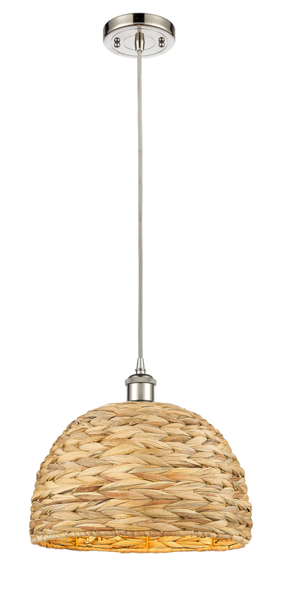 Ballston Mini Pendant Antique Brass 12 Inch