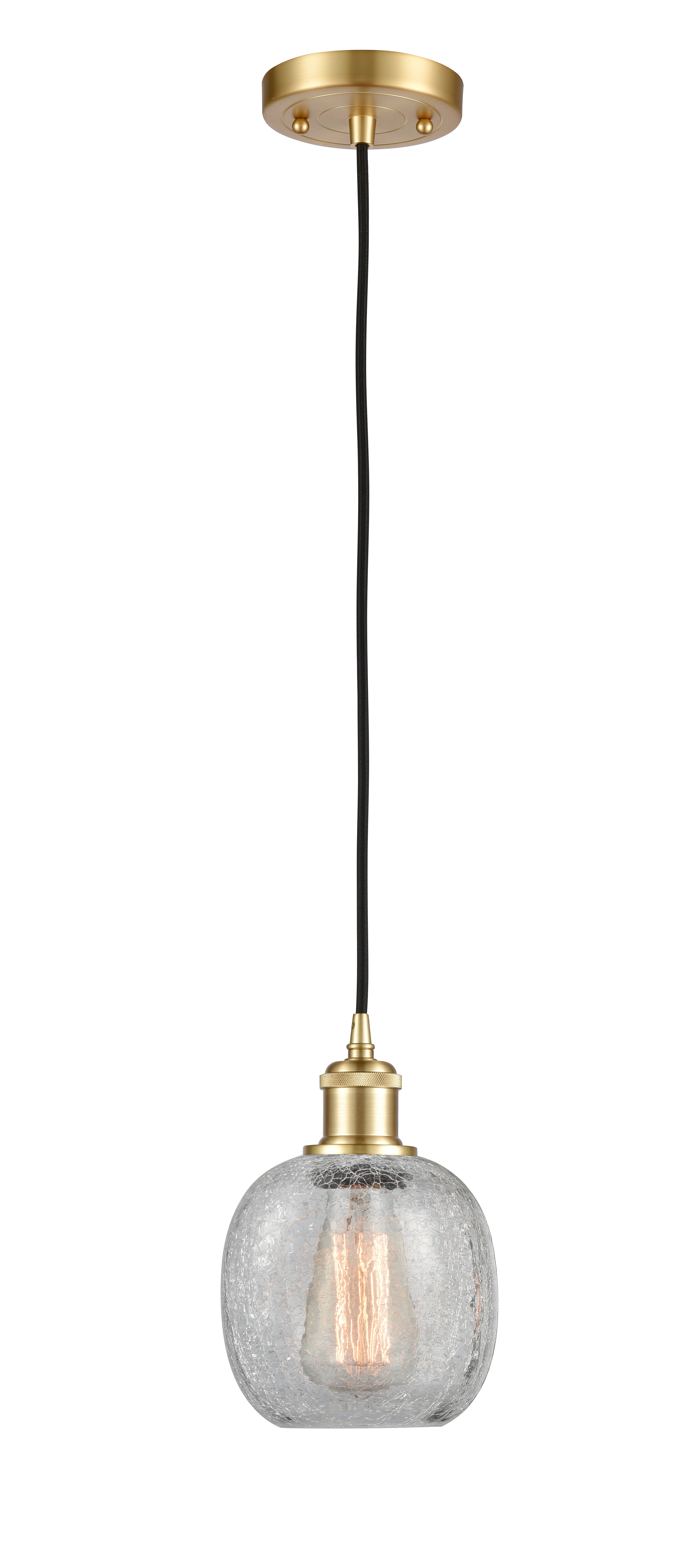 Ballston Mini Pendant Antique Brass Finish