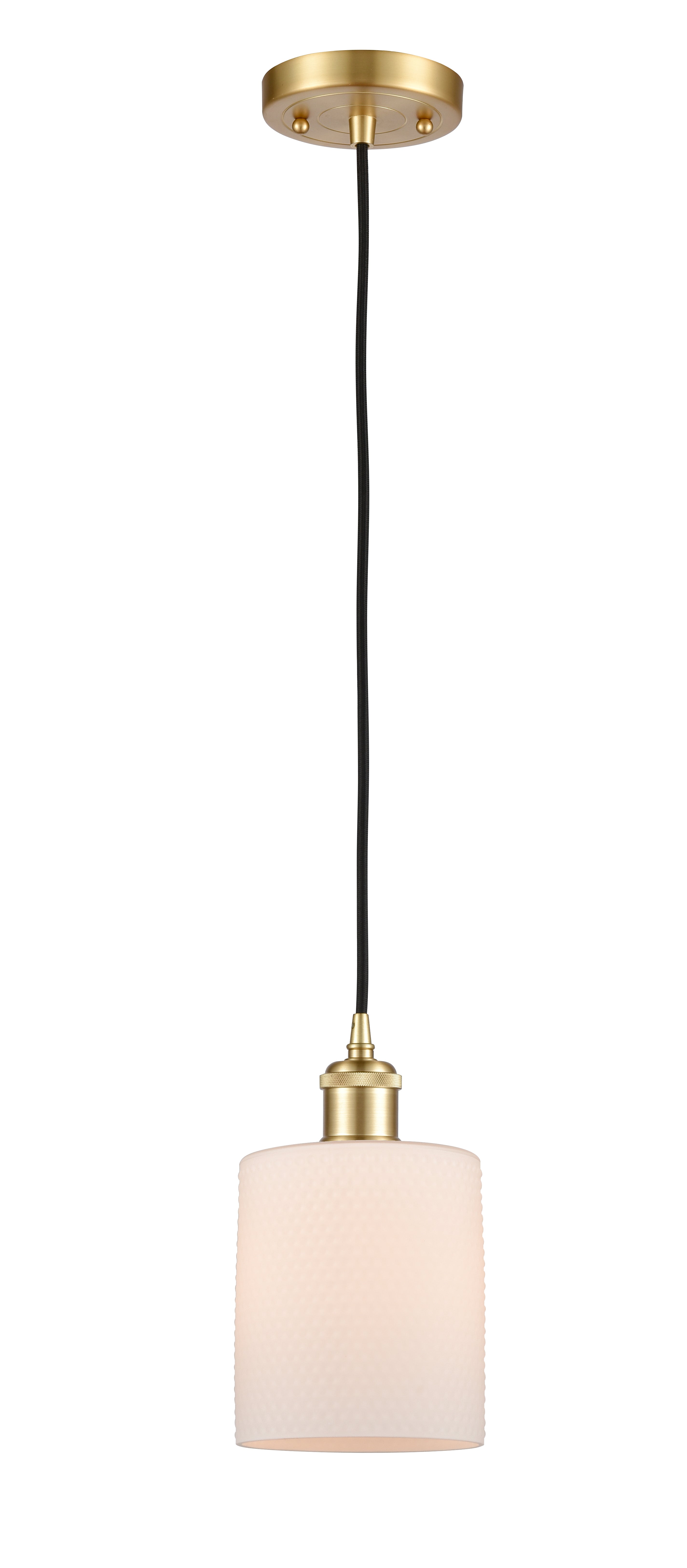 Ballston Mini Pendant Antique Brass Finish