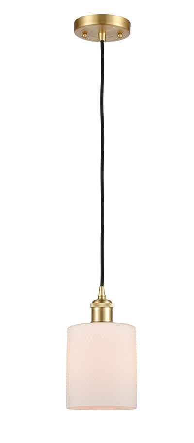 Ballston Mini Pendant Antique Brass Finish