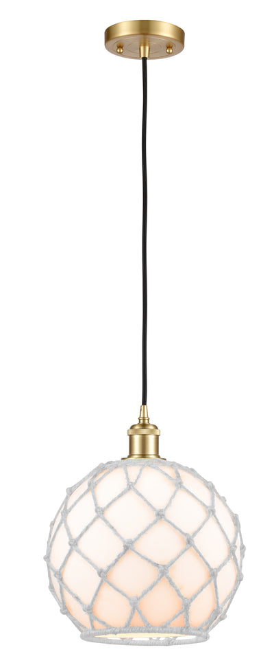 Ballston Mini Pendant Antique Brass Finish