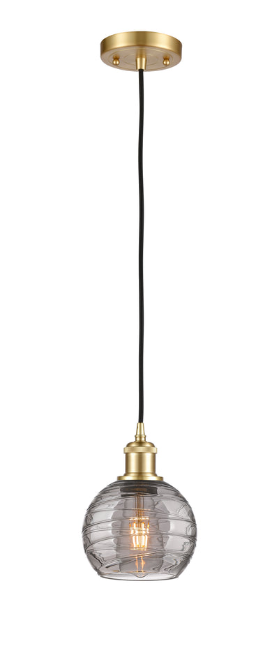Ballston Mini Pendant Antique Brass Finish