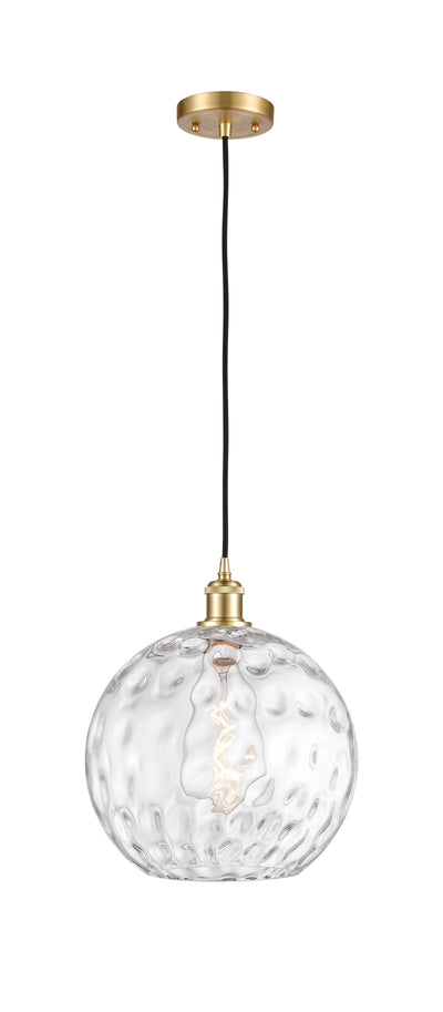 Ballston Mini Pendant Antique Brass 12 Inch