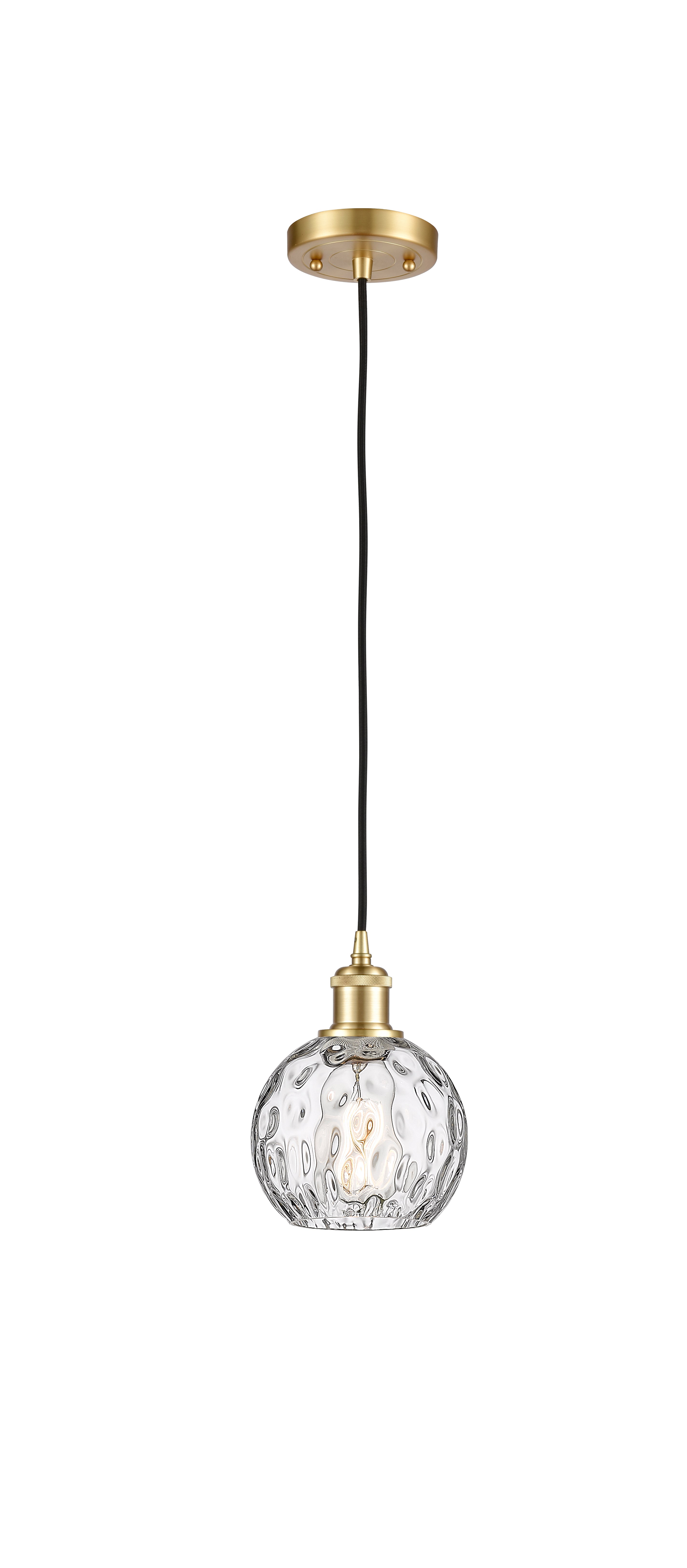 Ballston Mini Pendant Antique Brass Finish