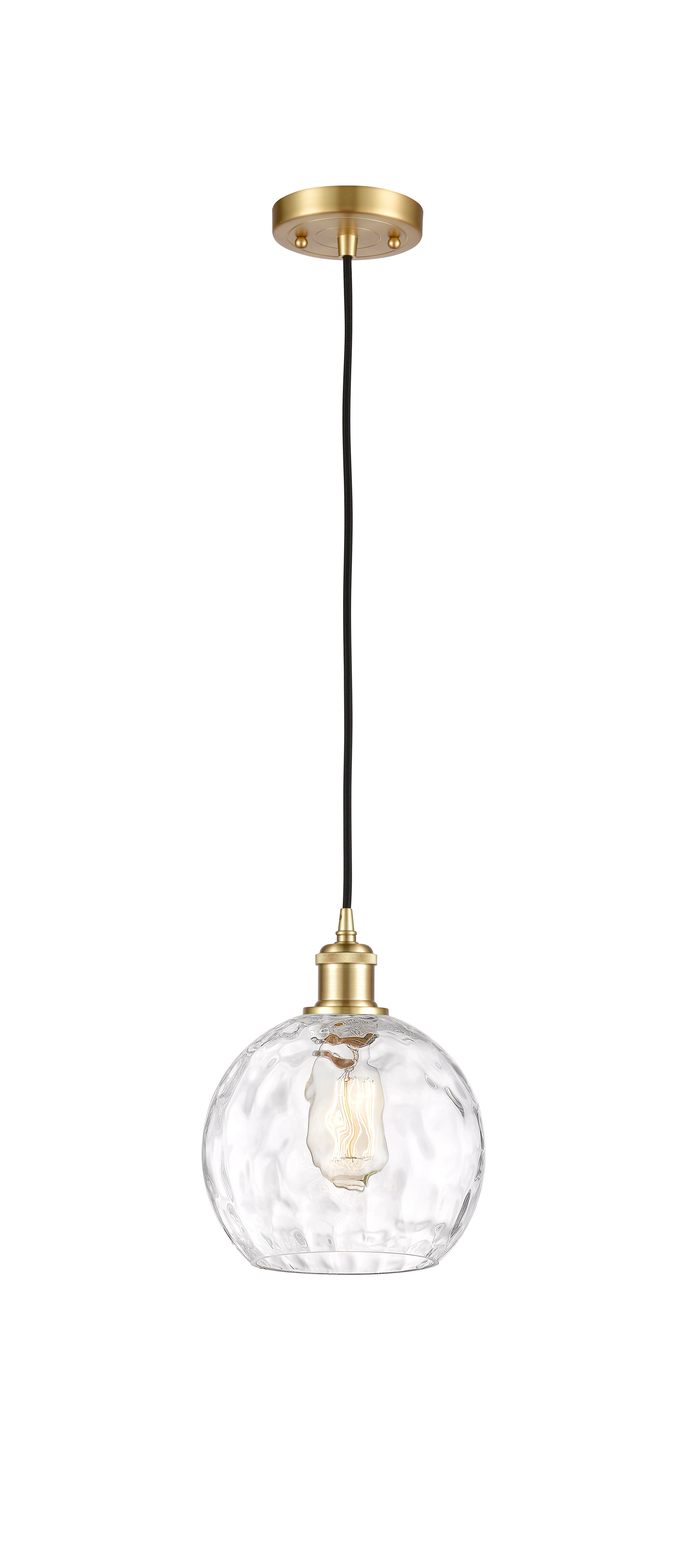 Ballston Mini Pendant Antique Brass Finish