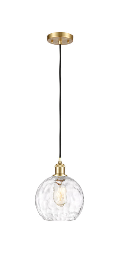 Ballston Mini Pendant Antique Brass Finish