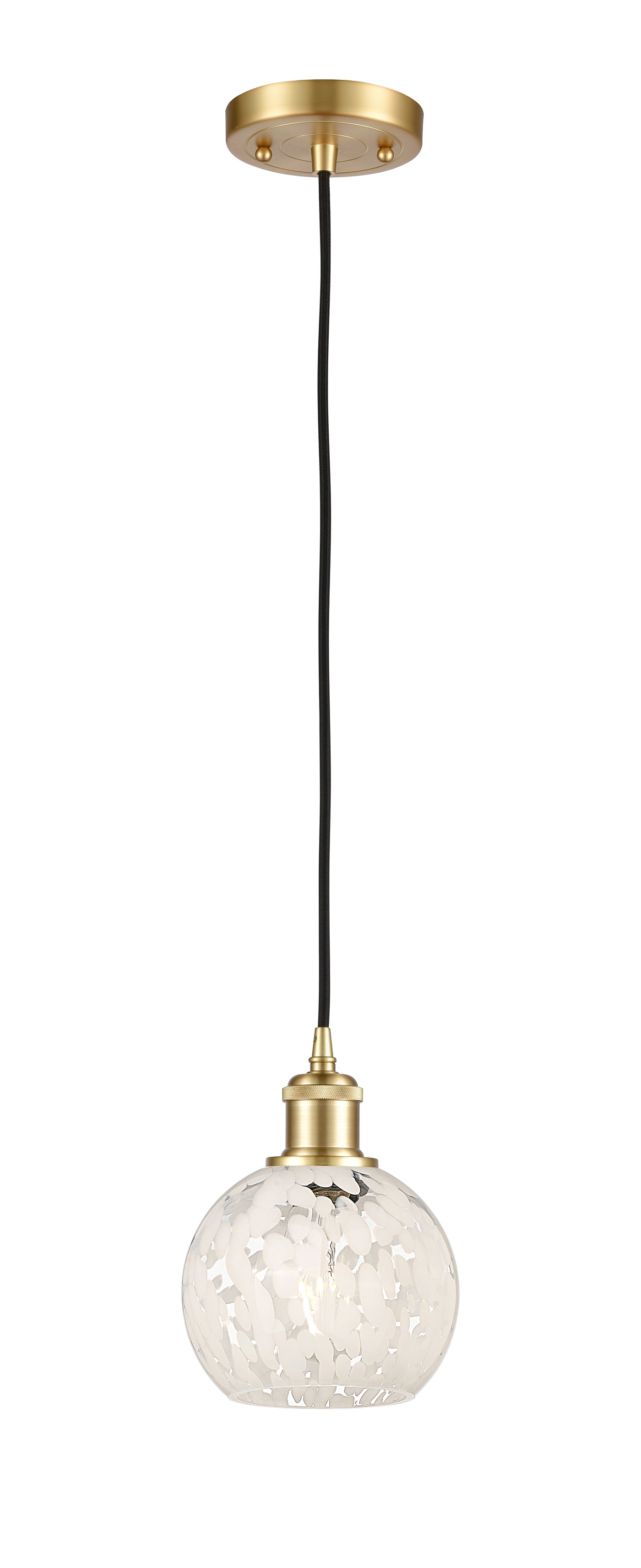 Ballston Mini Pendant Antique Brass 8 Inch