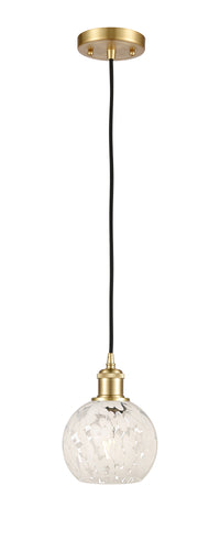 Ballston Mini Pendant Antique Brass 8 Inch
