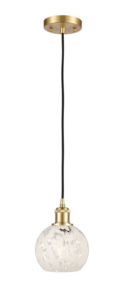 Ballston Mini Pendant Antique Brass 8 Inch