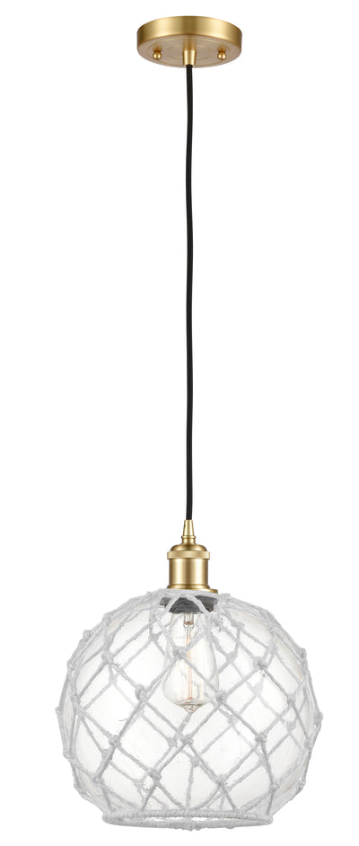 Ballston Mini Pendant Antique Brass Finish