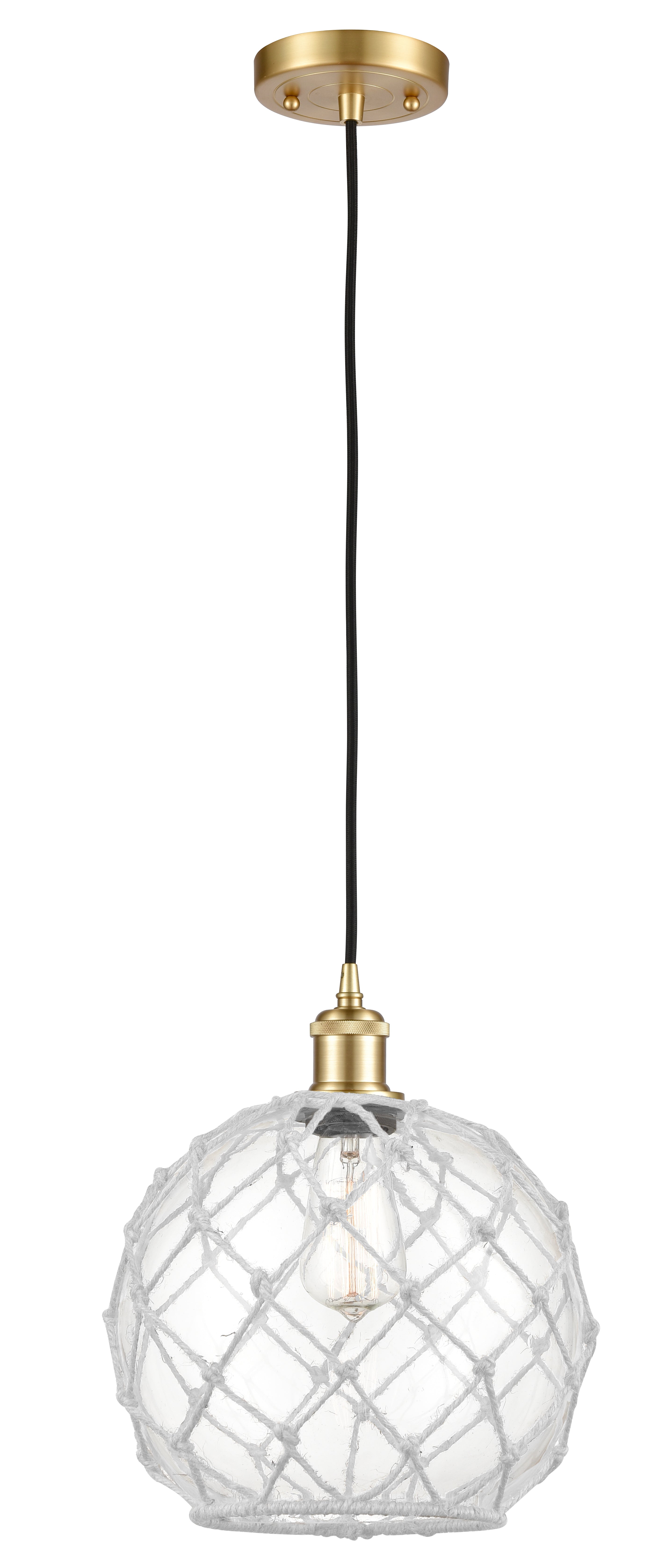 Ballston Mini Pendant Antique Brass Finish