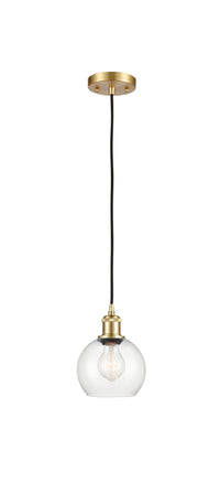 Ballston Mini Pendant Antique Brass Finish