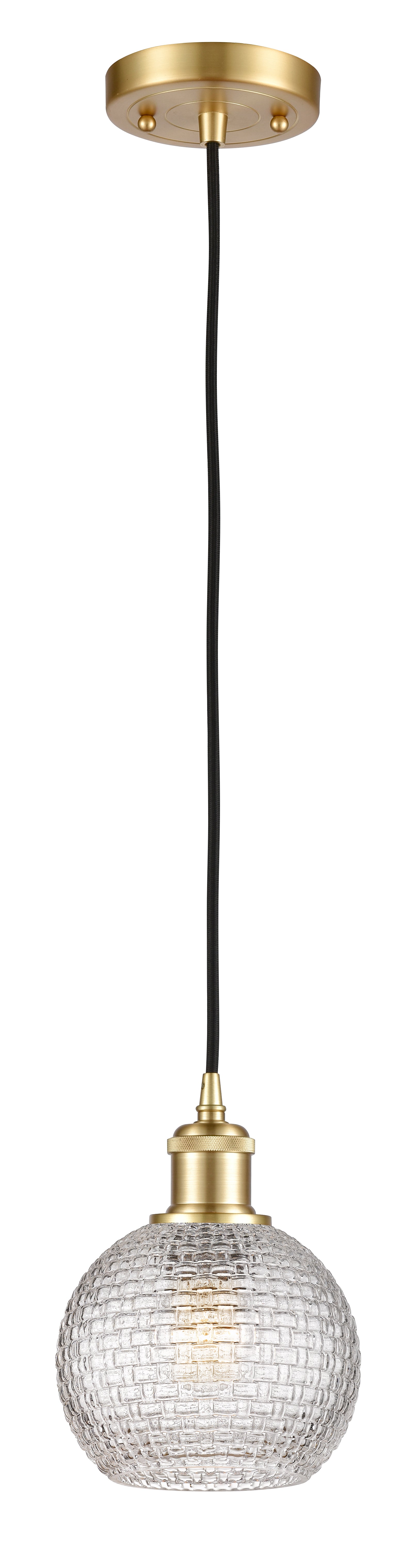 Ballston Mini Pendant Antique Brass Steel