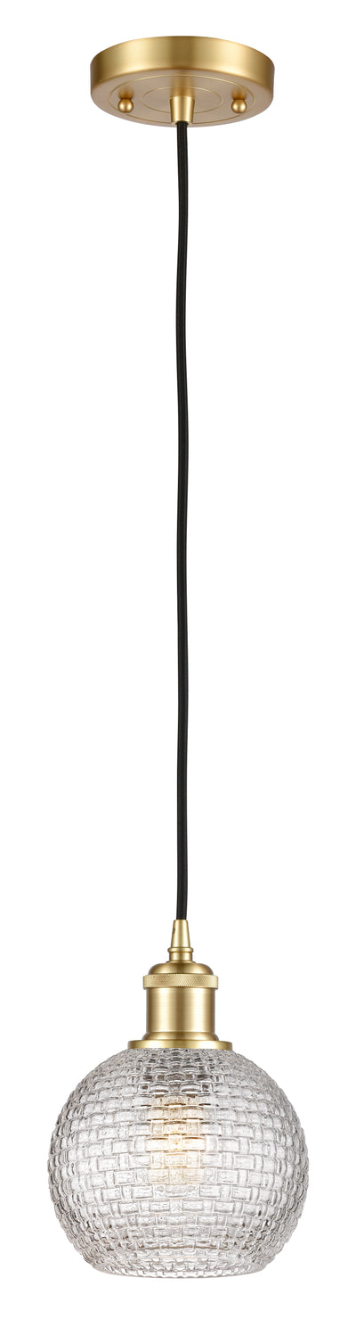 Ballston Mini Pendant Antique Brass Steel