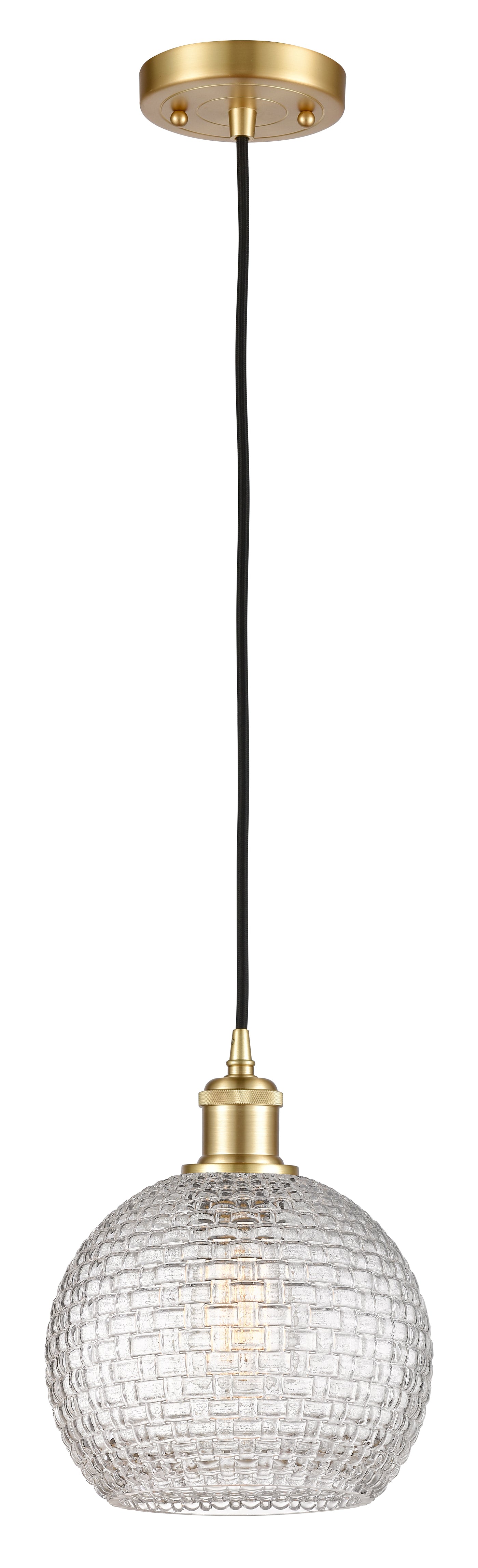 Ballston Mini Pendant Antique Brass Finish