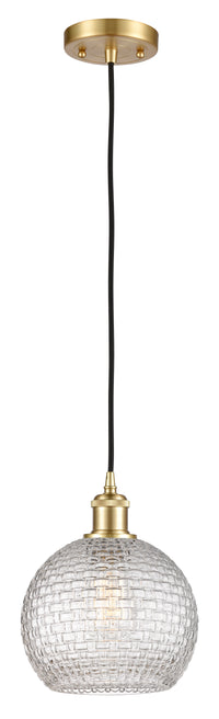 Ballston Mini Pendant Antique Brass Finish