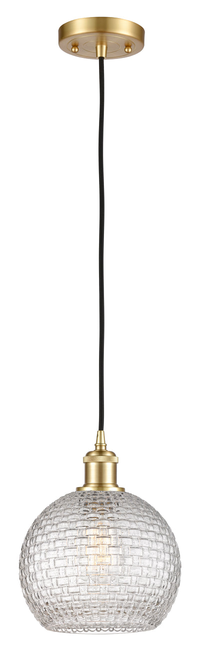 Ballston Mini Pendant Antique Brass Finish
