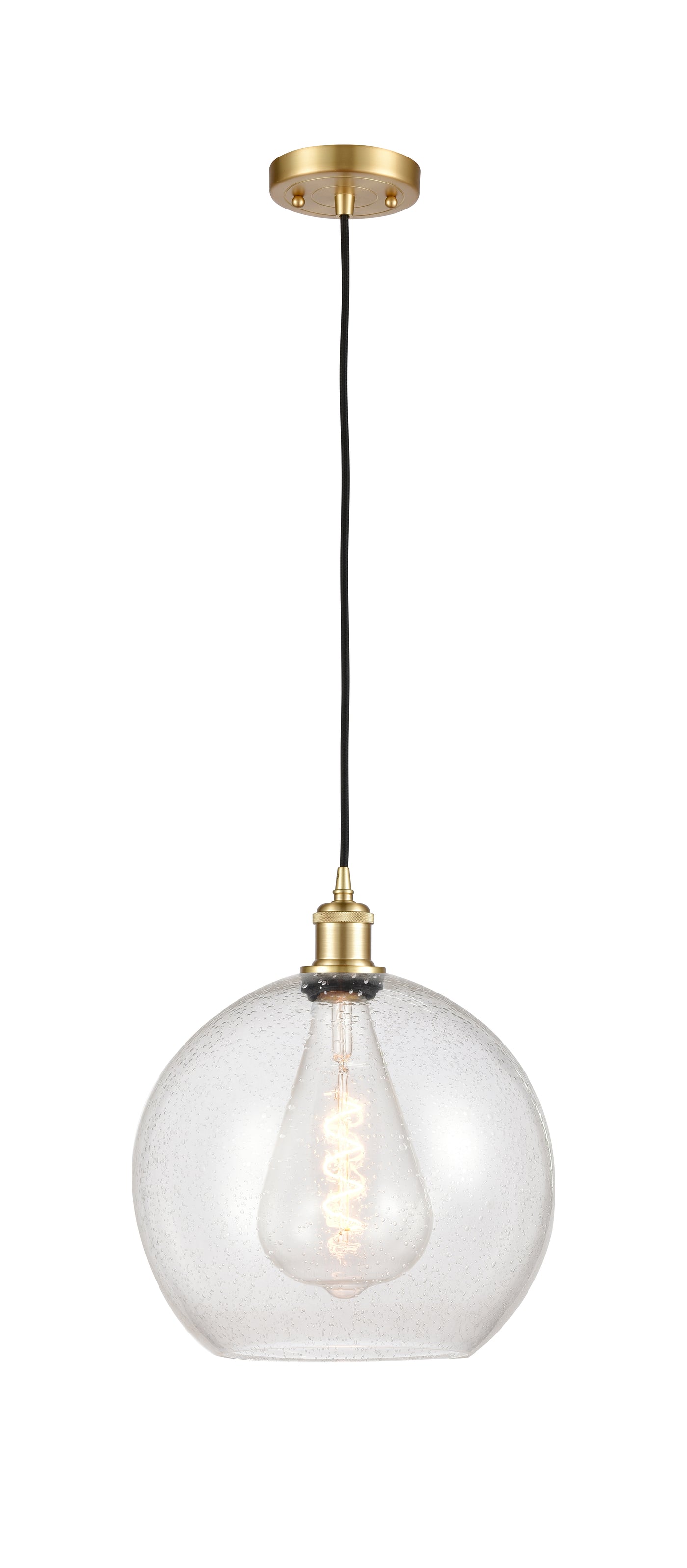Ballston Mini Pendant Antique Brass Finish