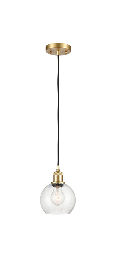 Ballston Mini Pendant Antique Brass Finish