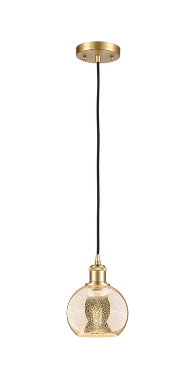 Ballston Mini Pendant Antique Brass Finish