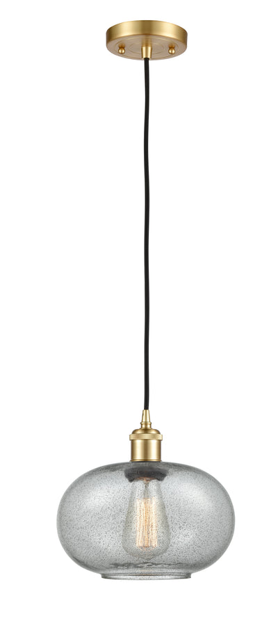 Ballston Mini Pendant Antique Brass Finish