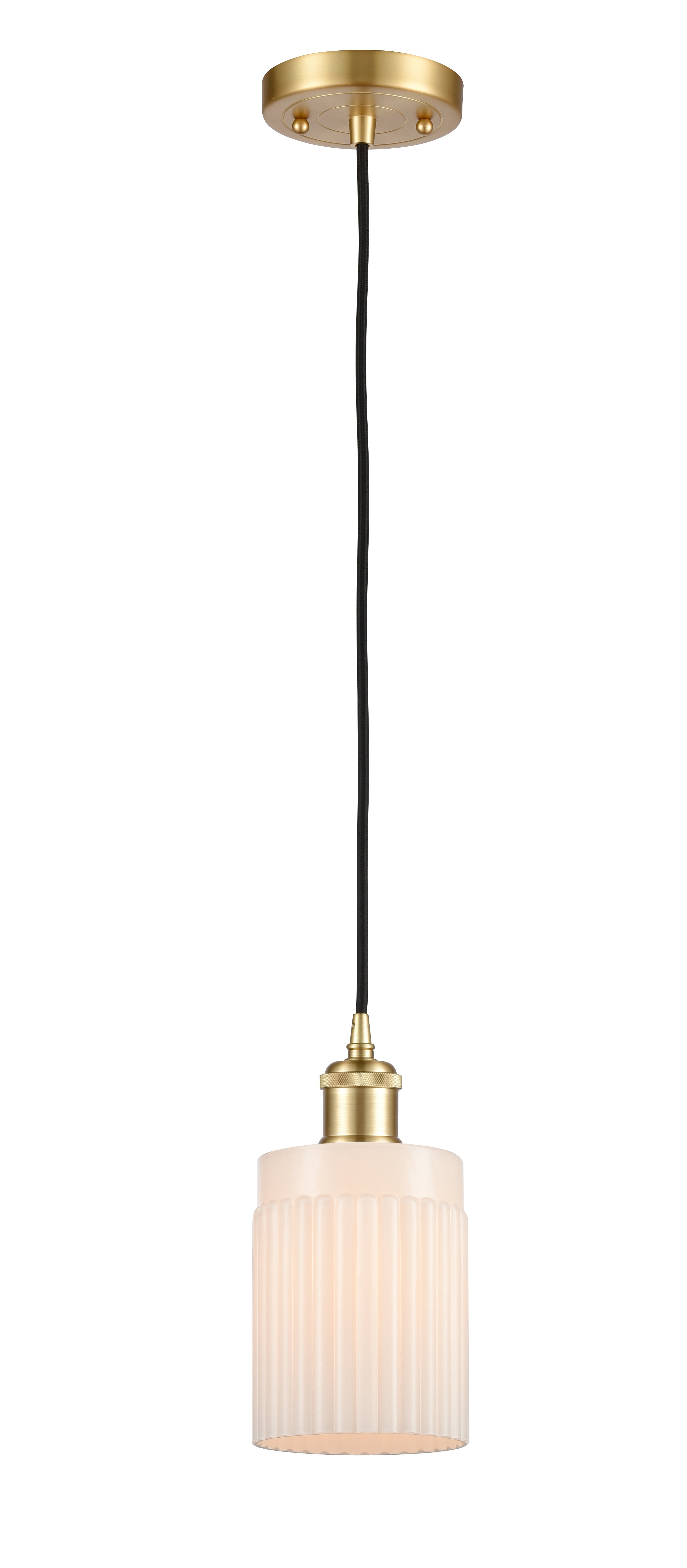 Ballston Mini Pendant Antique Brass Finish