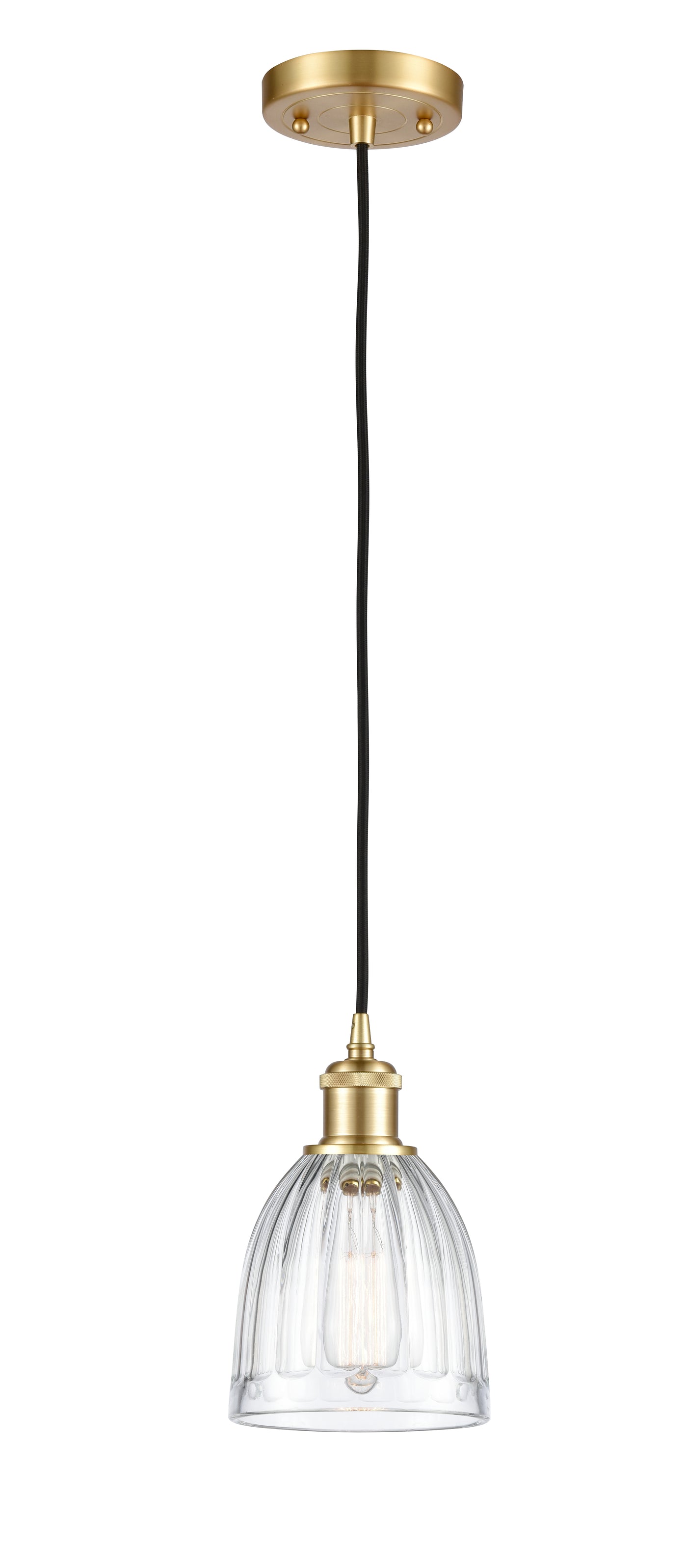 Ballston Mini Pendant Antique Brass Finish