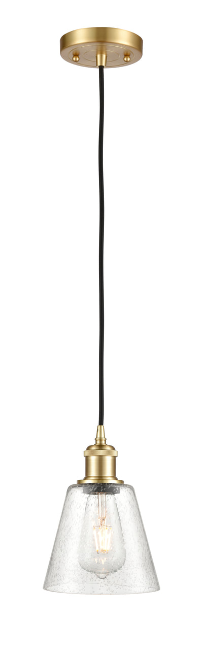 Ballston Mini Pendant Antique Brass Finish