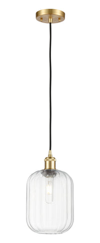 Ballston Mini Pendant Antique Brass Finish