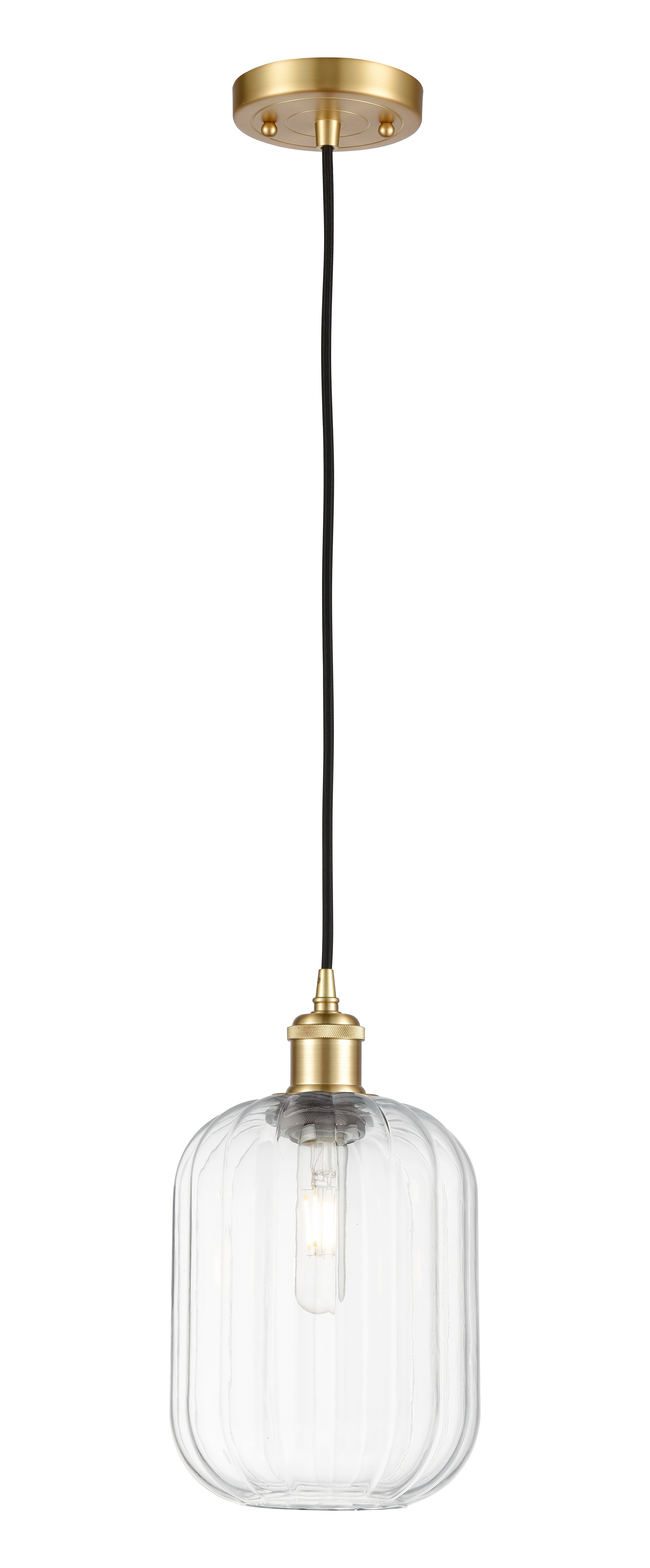 Ballston Mini Pendant Antique Brass Finish